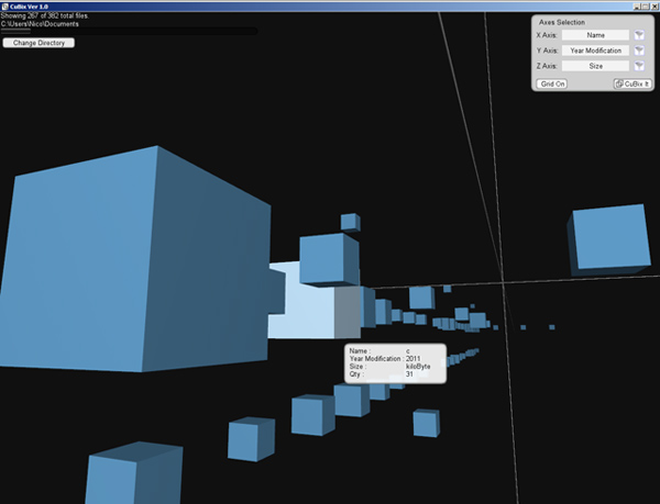 Windows 8 CuBix 3D File Manager full